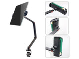 Tablet Stand Holder Metal Portable Adjustable Monitor Phone Long Arm Stand Holder for Desk V1294-YM0901-3117240226111