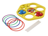 Ring Throw Pool Game Toy EVA Floating Foam with Balls for Kids Adults Water Sports Outdoor Party V1294-YM0703-3111230073111