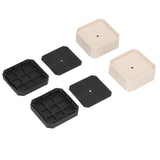 8 Set Full Covered Bed Risers Shockproof Stackable Furniture Risers for Refrigerator Washing Machine V1294-YM0715-3117220136211
