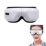 Electric Eye Massager Wireless Rechargeable Eye Massage Mask for Relax Dry Eyes Vibration V1263-JX-7474
