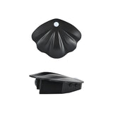 Black Shell Sensor Light - Decorative LED Motion-Activated Lamp for Home & Outdoor V1192-D37