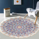 SOGA 120cm Mandala Area Rug for Living Room Lounge, Bedroom, Anti-slip Doormat, Home Decor CARPETXLS14LGE