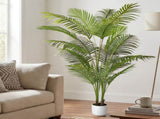 Lambu Artificial Tree Palm Fake Leaves Large Artificial Plants Indoors 180cm UM1267-6FT-AU