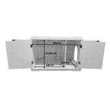 Cleo Cat Litter Cabinet, White V568-GMW-5039-WKIT