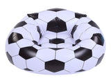 Inflatable Soccer Ball Chair PVC Football Sofa Portable Blow Up Sofa for Living Room Bedroom Balcony V1294-YM0901-3116250018611