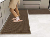 Marlow Kitchen Rug 2PCS Woven Non Slip Absorbent Brown FR2044-BR_NZ