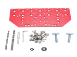 35mm Shelf Pin Jig and Hinge Jig Aluminum Alloy Hinge Drilling Tool for Handle Drawer Wardrobe V1294-YM0901-3114240110611