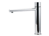 WELS 6L/min Tall Basin Mixer Vanity Sink Bubble Faucet Tap Laundry Chrome Round V1233-110193CR