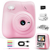 48MP Kids Digital Camera with Instant Print, 1080p FHD, 10x Zoom, 32GB Memory Card, 3-inch Screen, V1188-MS-325-0020