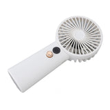 Portable Handheld Fan 100 Speeds Adjustable Powerful Wind USB Rechargeable Mini Desk Personal Fan V1294-YM0901-3113240155712