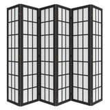 Levede 6 Panel Room Divider 170cm Freestanding Screen RD3003-6-BK