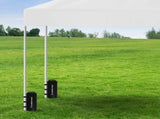 Wallaroo Gazebo Weight Bag Pods 4pcs in Black GAZ-WB7-BLC-4