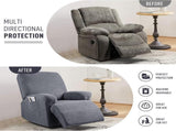 Recliner Covers, Stretch Reclining Chair Covers, Recliner Sofa Slipcovers Stripe Jacquard Recliner V1258-DP02-C-1273