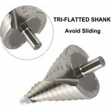 HSS Twist Drill Set 6-60mm for Metal Wood Plastic V1188-TAL-SN-05848