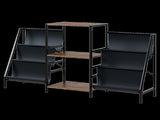 Levede Record Player Stand Vinyl Storage Up to 280 Albums Turntable Stand Shelf HE1004-AU