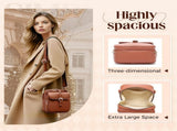 Vintage Large Capacity Messenger Bag, 2026 New Double Layer Large Capacity Messenger Bag Crossbody V1258-DP02-F-820