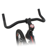 Bicycle Bullhorn Handlebar Aluminum Alloy 25.4mm 390mm Bicycle Handlebar For Fixed Gear Bicycle Road V1237-ZY-203-3504
