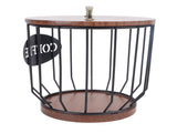 Rustic Filter Holder with Lid Filter Storage Container Pod Holder for Counter V1294-YM0706-3118230161111