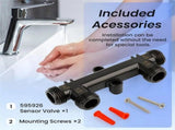 Fast Hot Water Recirculation System Bypass 595926 High Temperature Resistant ABS Bridge V1366-AZ2-W-17079