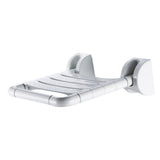 Folding Shower Seat Wall Mount Space Saving Antislip Safety Bathroom Wall Shower Bench for The V1294-YM0901-3112230051111