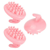 3Pcs Scalp Massage Brush Adult Universal Hairdressing Shampoo Wash Hair Combpink V1294-YM0901-3112200128812