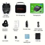 night vision binoculars,4K HD,head-mounted,camping safety,True IR,Australian outback,wildlife V1102-132-03991-BLK-32G