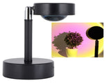 LED Sunset Projector Lamp Innovative USB Night Light for Home Restaurant Bar Decoration V1294-YM0901-3119210022811