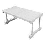 Expandable Closet Shelf Organizer Adjustable Space Saving Wardrobe Sink Tension Shelf 24cm Width V1294-YM0706-3117230203012