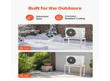 Mini Split Ground Stand Adjustable Anti Vibration for 9000-18000 BTU V952-KDDMZJDCZJ90WCOFBV0