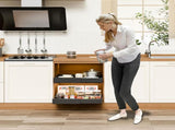 CARLA HOME Pack Pull Out Cabinet Organizer Expandable for Cabinets with Adjustable Slide Out Shelves LSB-36169