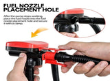12V Portable Electric Oil Pump Handheld Diesel Pump Oil Fuel Water Transfer AU V201-OPUMP0012BL8AU