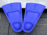 Swim Fins, Streamlined Training Short Fins, Silicone Swim Flippers for Adults and Youth, Ideal for V1369-AZ3-W-09699