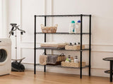 CARLA HOME 4-Tier Adjustable Metal Storage Shelves Wire Rack Organizer for Kitchen, Pantry, Bathroom V178-36203