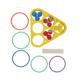Ring Throw Pool Game Toy EVA Floating Foam with Balls for Kids Adults Water Sports Outdoor Party V1294-YM0521-3111230071611