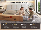 Giselle Bedding 34cm Mattress Bamboo Cover Double MATTRESS-BLACK-DOUBLE