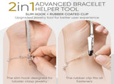 Bracelet Helper Tool with Hook - Fastener Helper Tool for Bracelet, Necklace, Jewelry, Watch V1258-DP02-F-725