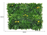 Yellow Rose Vertical Garden / Green Wall UV Resistant 100cm x 100cm V637-DP1156286