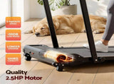 Everfit 3 in 1 Walking Pad Treadmill 12% Incline Foldable Under Desk Treadmills for Home Gym With TMILL-400H-2INC-L-BK