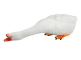 Resin Goose Statue Garden Decor Figurine Ornament for Pool Side Lawn Yard Outdoor Decoration Funny V1294-YM0901-3111240086112