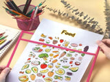 Erasable and Writable Folders - Pack of 30 Includes 30 water-based whiteboard markers and 3 iron V1188-ZXY-11210