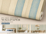 Self Adhesive Retro Wood Wallpaper 0.45x6M, Cream Yellow Wood Grain, Gentle Wall Decor V1221-XM-LB1761-GM62