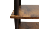 Levede Vertical Shoe Rack 8-Tier Space Saving Narrow Corner Organiser Storage EA0297-8-BR-AU