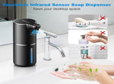 Soap Dispenser - Automatic Dispenser - 350ml - Automatic Foam Dispenser - Wall-Mounted V1188-MS101-02591-1
