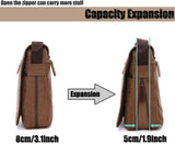 Men's shoulder bag canvas shoulder bag laptop bag school bag V1188-ONE60-03299-1