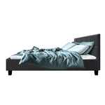 Artiss Bed Frame Queen Size Charcoal TINO BFRAME-H-TINO-Q-CA-AB