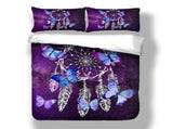 Purple Dreamcatcher Delphine Elegance Quilt / Doona / Duvet Cover set V745-AQ042597K3