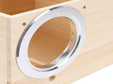 Parakeet Nesting Box Solid Wood Bird Breeding Mating Box for Cockatiel Lovebirds Budgie Canary V1294-YM0901-3111240205211