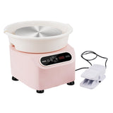 Pottery Wheel, 10 inch Pottery Forming Machine, 350W Electric Wheel for Pottery with Foot Pedal and V952-ZQLPJXS10YC3JRYOKV3