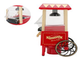 Red Retro Model Automatic Popcorn Machine Household Corn Popper for Party Birthday GiftEU Plug 220V V1294-YM0901-3113210087911