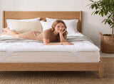 Giselle King Pillow Top Mattress Topper 1300GSM White Duck Feather For Old Bed Upgrade 5cm Thick TOPPER-DFEATHER-K